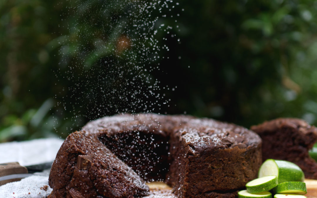Chocolate and Courgette Cake